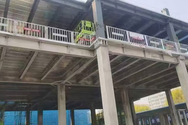 連廊結構建筑搭建